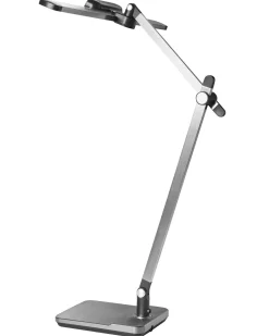 Lampada da scrivania a LED SERPENS con dimmer Grigio