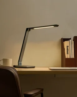 Lampada da scrivania a LED PICTOR con dimmer Grigio scuro