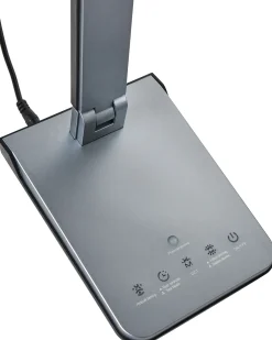 Lampada da scrivania a LED PICTOR con dimmer Grigio scuro
