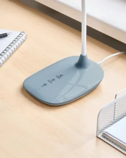 Lampada da scrivania a LED HYDRA con dimmer Azzurro