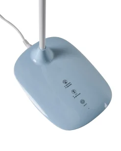 Lampada da scrivania a LED HYDRA con dimmer Azzurro
