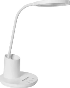Lampada da scrivania a LED VELA con dimmer Bianco
