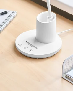 Lampada da scrivania a LED VELA con dimmer Bianco
