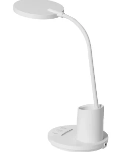 Lampada da scrivania a LED VELA con dimmer Bianco