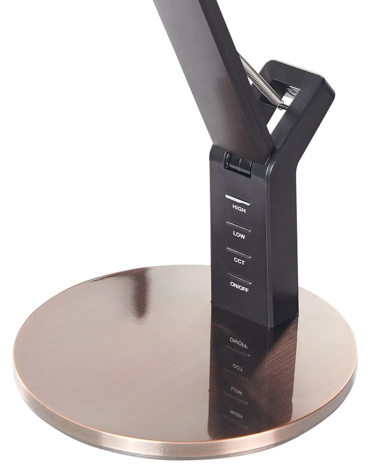 Lampada da scrivania a LED CHAMAELEON con dimmer Metallo Rame