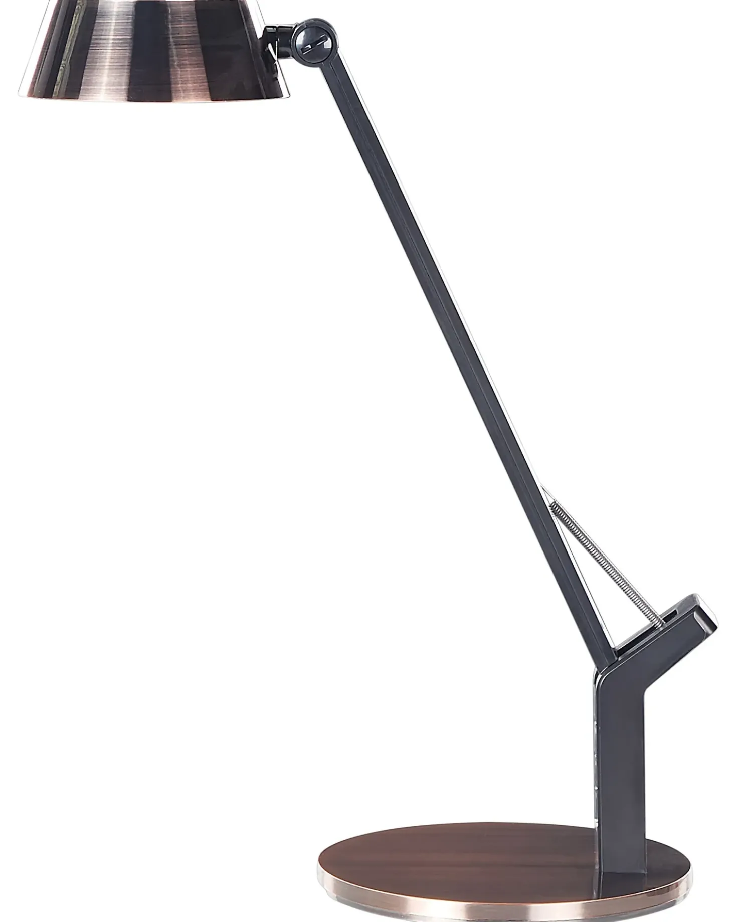 Lampada da scrivania a LED CHAMAELEON con dimmer Metallo Rame