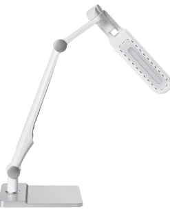 Lampada da scrivania a LED PEGASI con dimmer Argento
