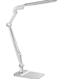 Lampada da scrivania a LED PEGASI con dimmer Argento