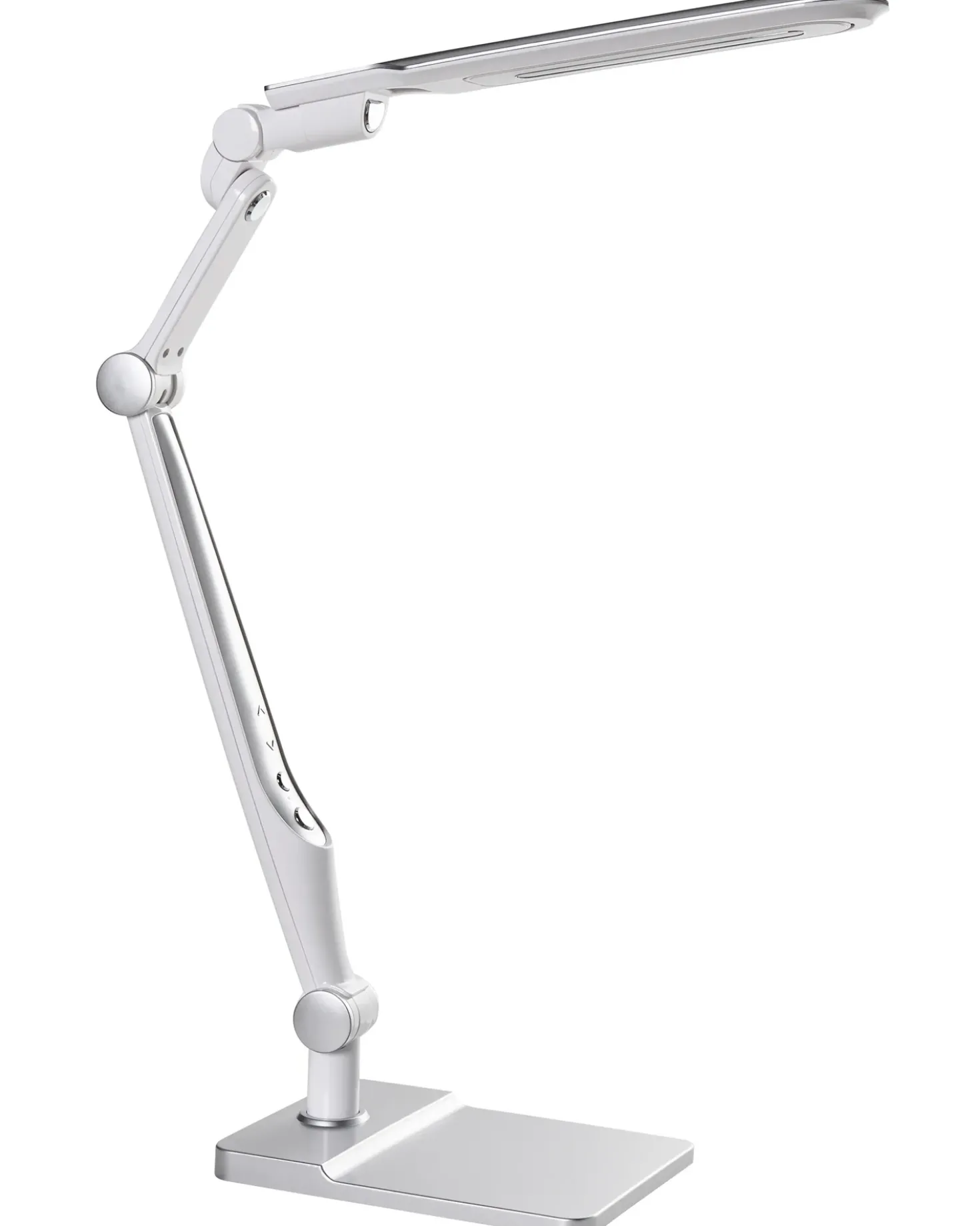 Lampada da scrivania a LED PEGASI con dimmer Argento
