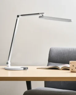 Lampada da scrivania a LED CAROY con Caricatore wireless Bianco