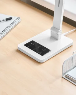 Lampada da scrivania a LED LEPUS con sensore di movimento Bianco