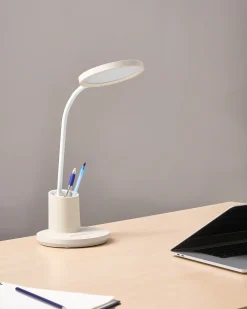 Lampada da scrivania a LED VELA con dimmer Beige chiaro