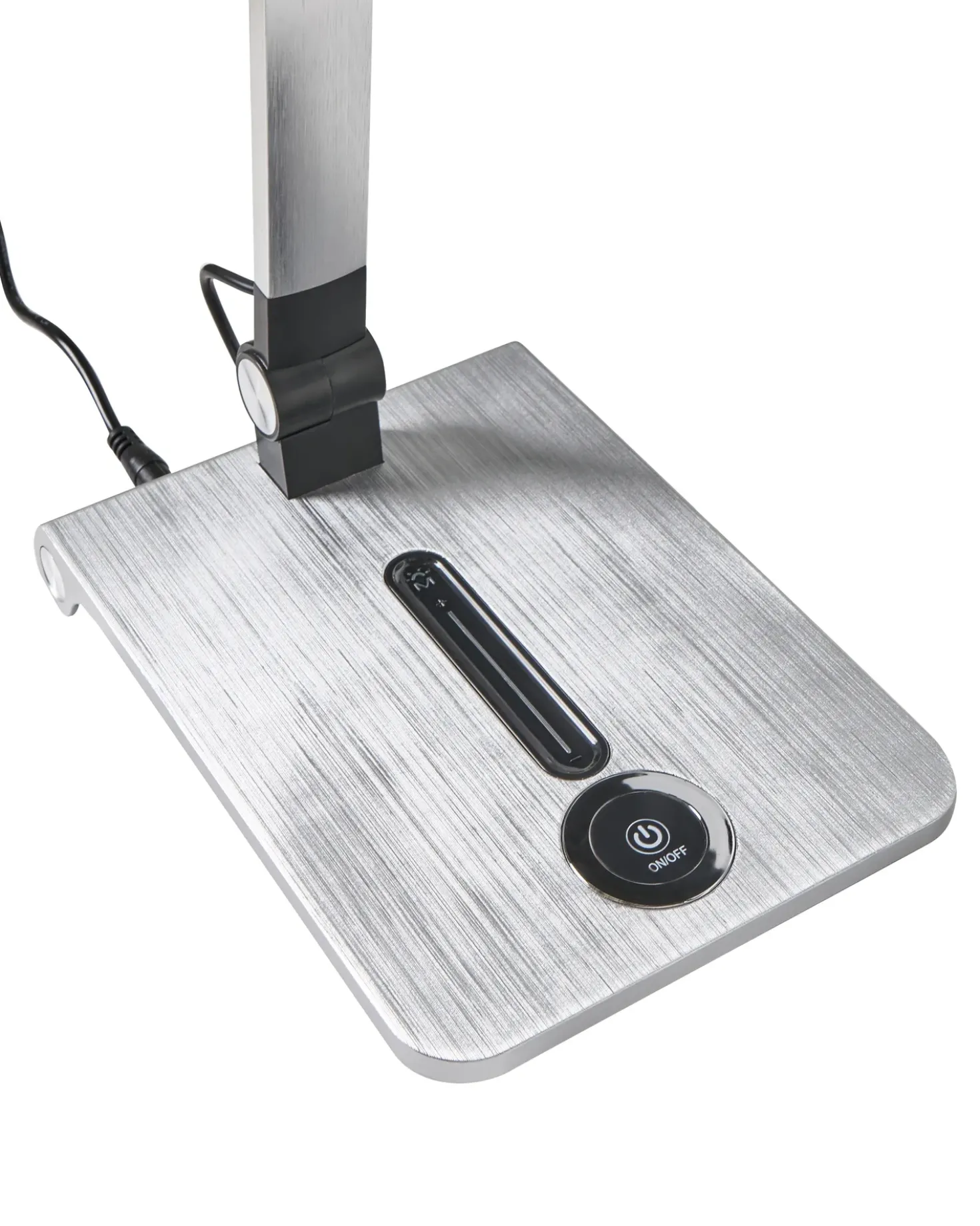 Lampada da scrivania a LED AQUILA con dimmer Argento