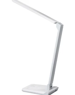 Lampada da scrivania a LED PICTOR con dimmer Bianco