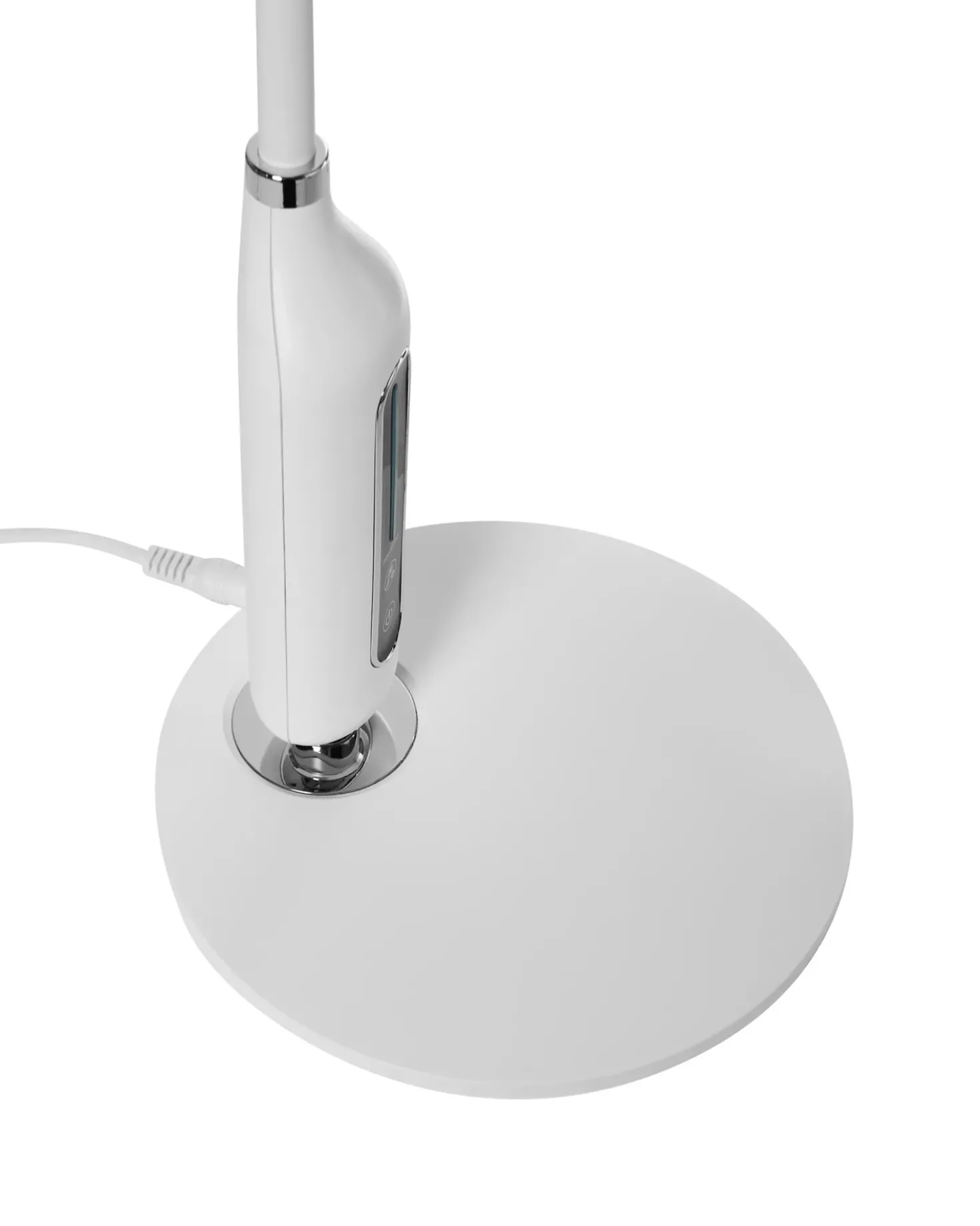 Lampada da scrivania a LED CYGNUS con dimmer Metallo Bianco