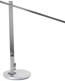 Lampada da scrivania a LED CETUS con dimmer Argento