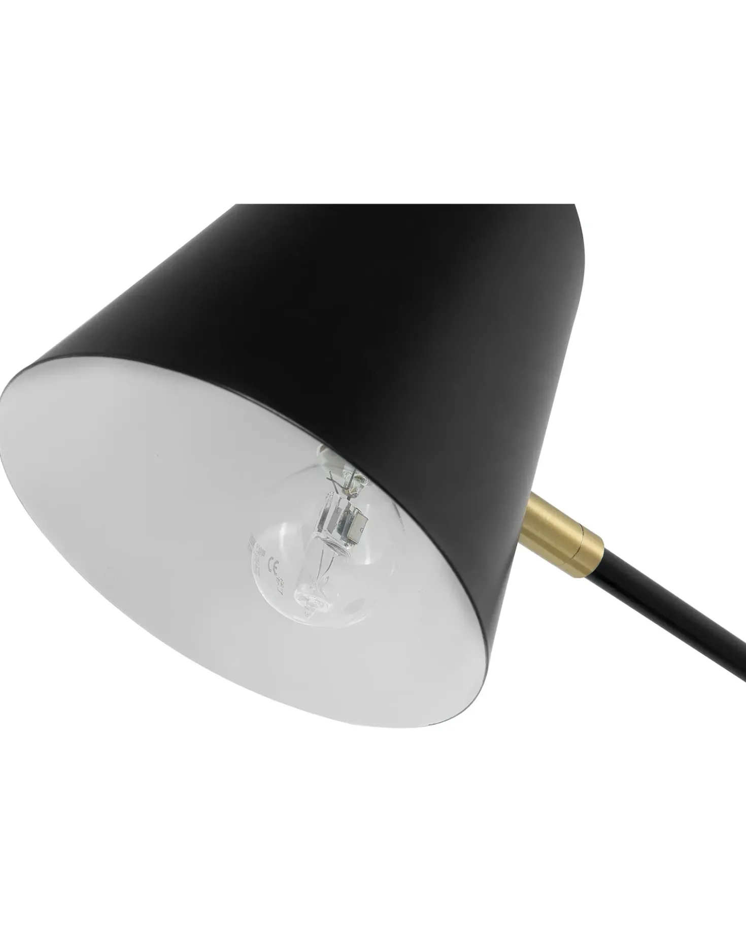 Lampada da scrivania HORTON Regolabile Metallo Nero