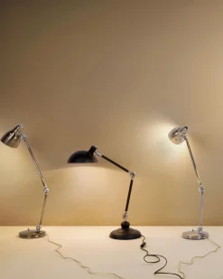 Lampada da scrivania MERAMEC Regolabile Metallo Nero