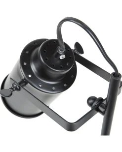 Lampada da scrivania MUNDAKA Regolabile Metallo Nero