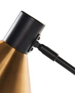 Lampada da scrivania PINKEEN Metallo Oro