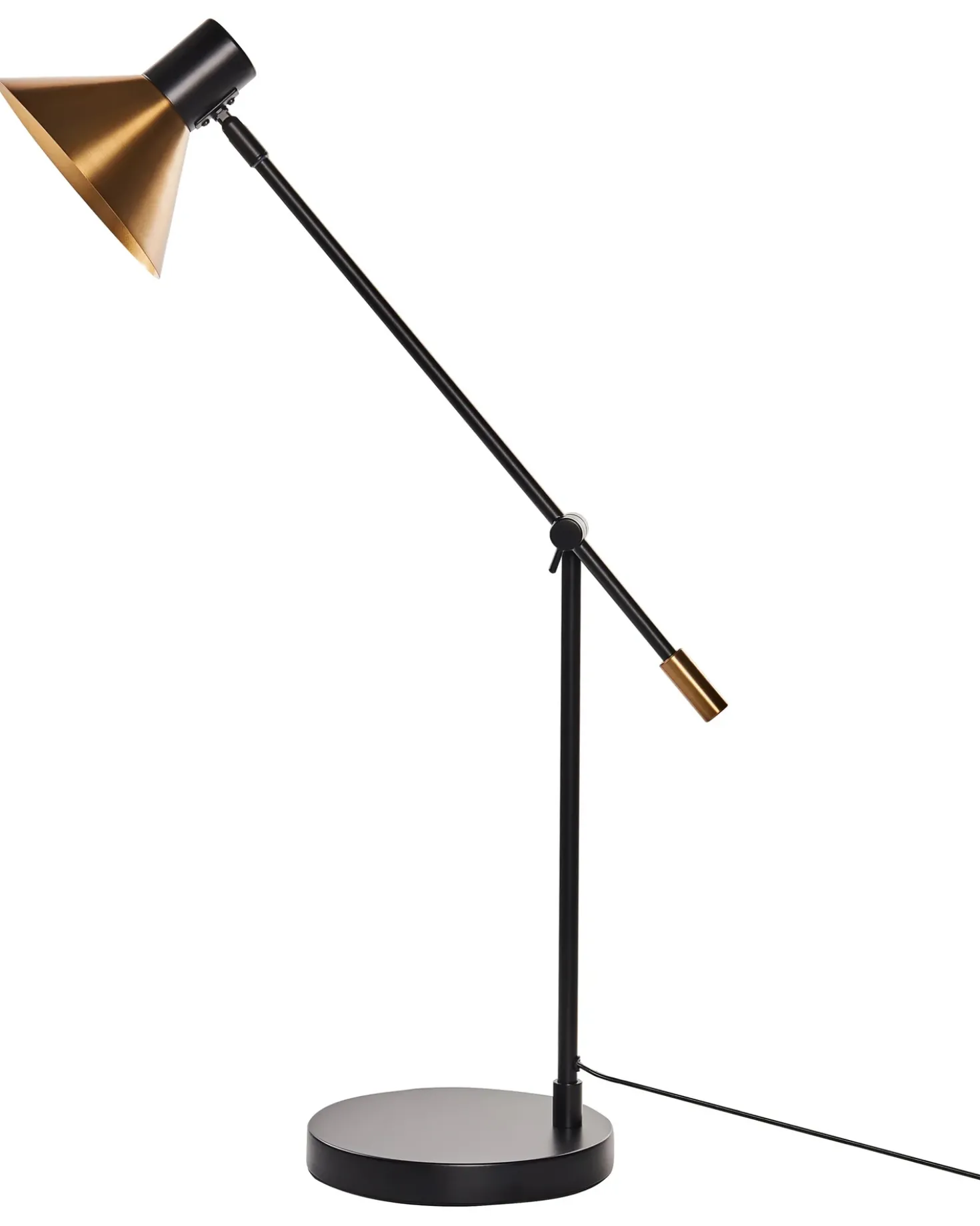 Lampada da scrivania PINKEEN Metallo Oro