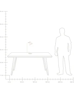 Lampada da scrivania RIMAVA Metallo Bianco sporco