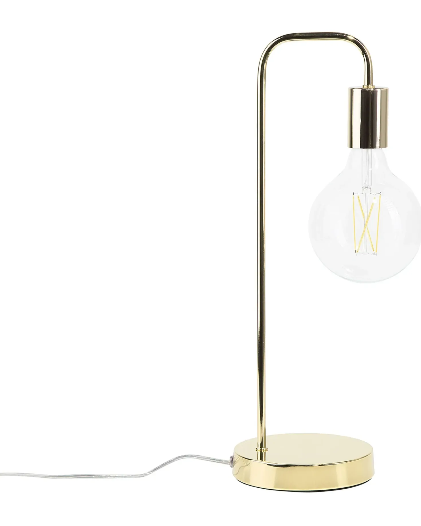 Lampada da scrivania SAVENA Metallo Oro