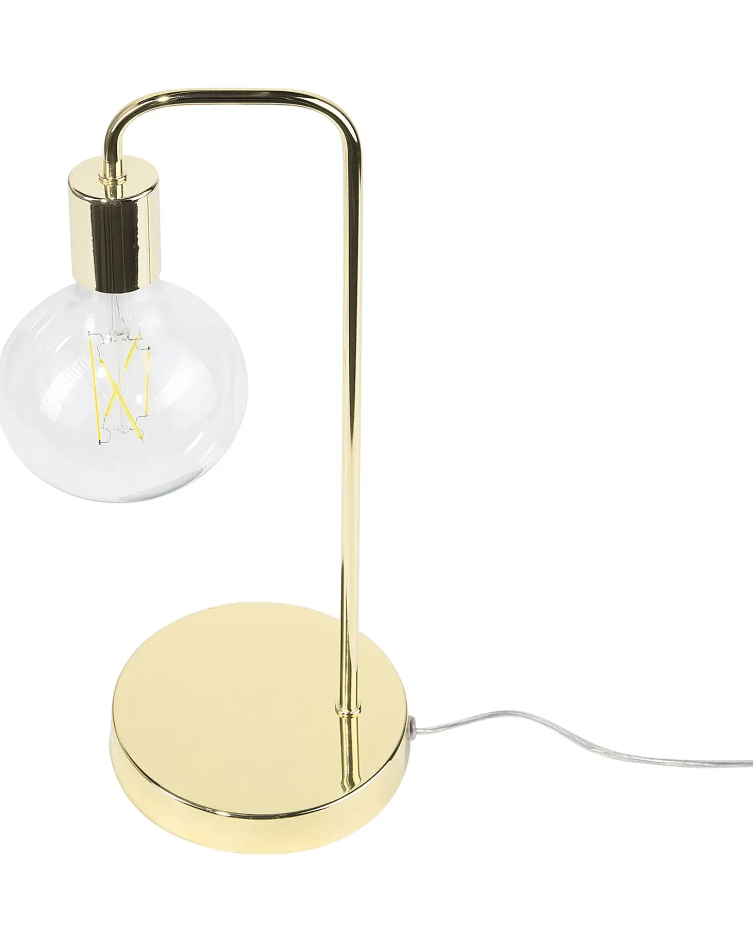 Lampada da scrivania SAVENA Metallo Oro