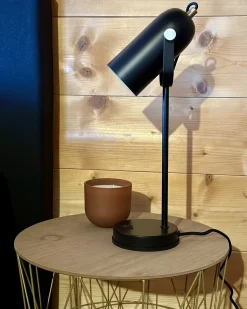 Lampada da scrivania TYRIA Regolabile Metallo Nero