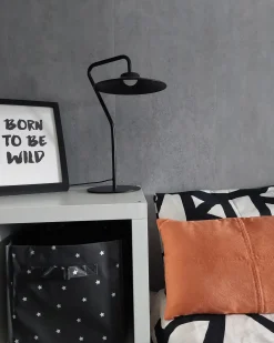 Lampada da tavolo a LED GALETTI Metallo Nero