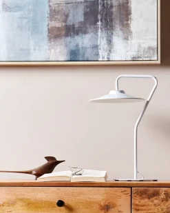 Lampada da tavolo a LED GALETTI Metallo Bianco