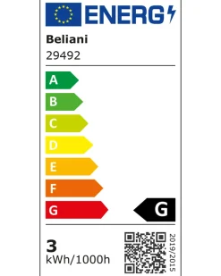Lampada da tavolo a LED GALETTI Metallo Bianco