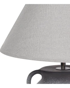 Lampada da tavolo AGEFET Ceramica Grigio
