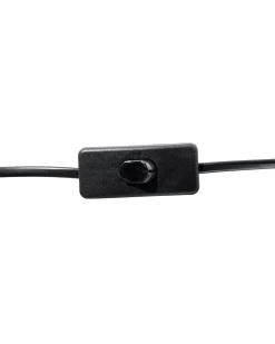 Lampada da tavolo AIKEN Porcellana Nero
