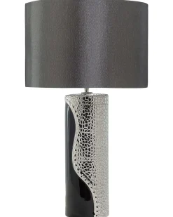 Lampada da tavolo AIKEN Porcellana Nero