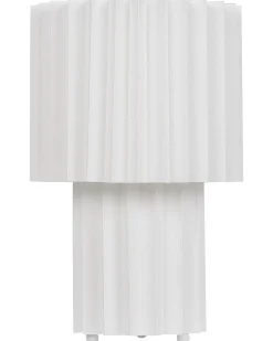 Lampada da tavolo ALFEIOS Lino Bianco