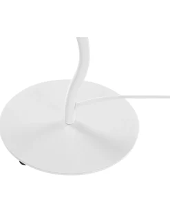 Lampada da tavolo ALWERO Metallo Bianco