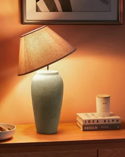 Lampada da tavolo AMBLO Ceramica Bianco sporco