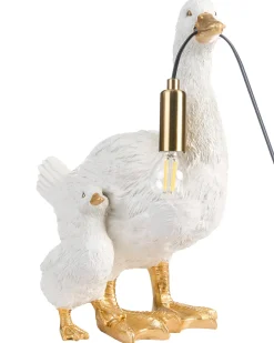 Lampada da tavolo Anatra DAFFY Bianco