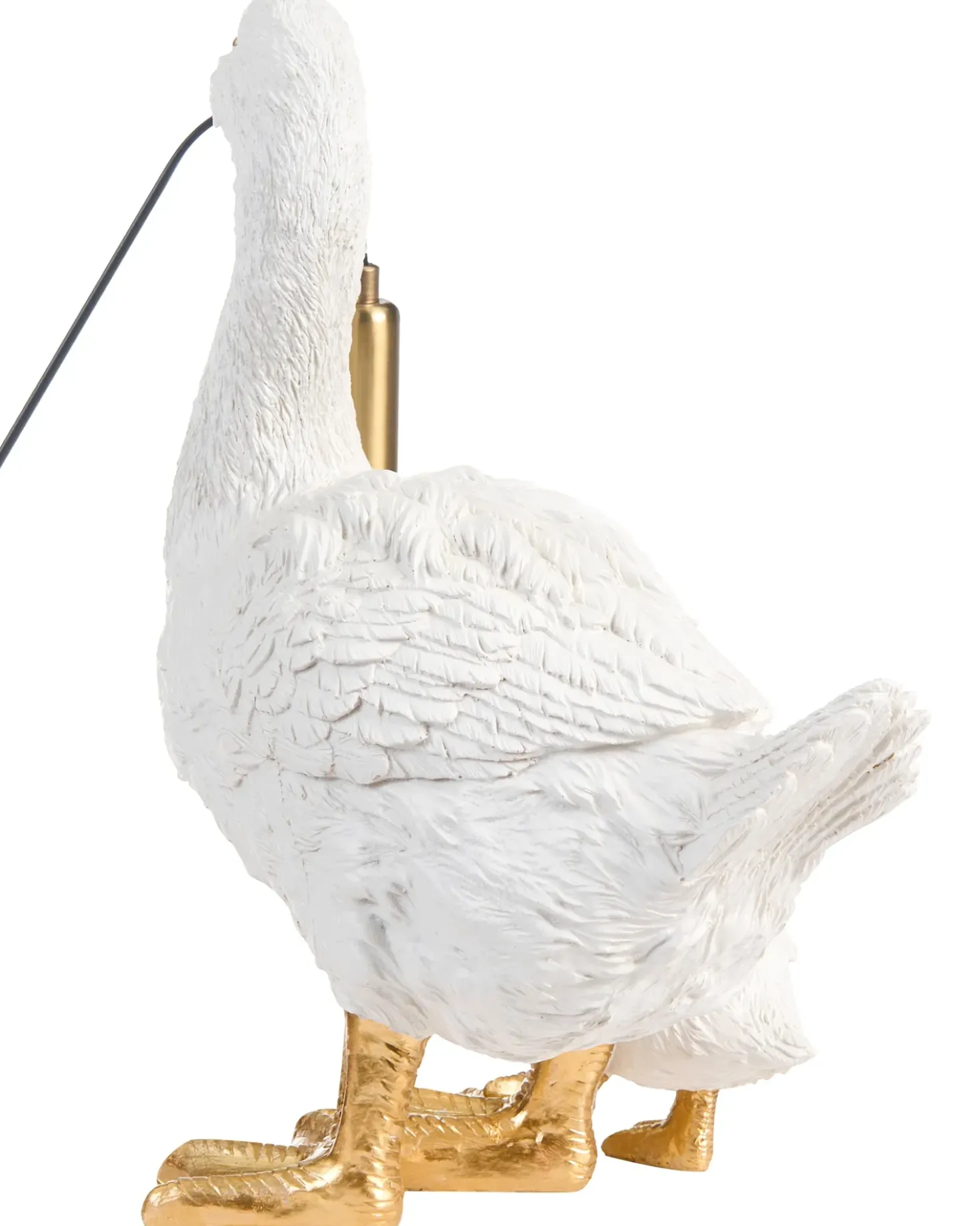 Lampada da tavolo Anatra DAFFY Bianco
