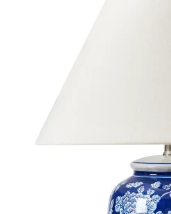 Lampada da tavolo ANGELES Porcellana Blu