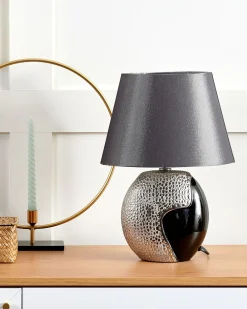 Lampada da tavolo ARGUN Ceramica Grigio