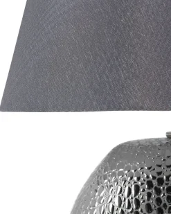 Lampada da tavolo ARGUN Ceramica Grigio
