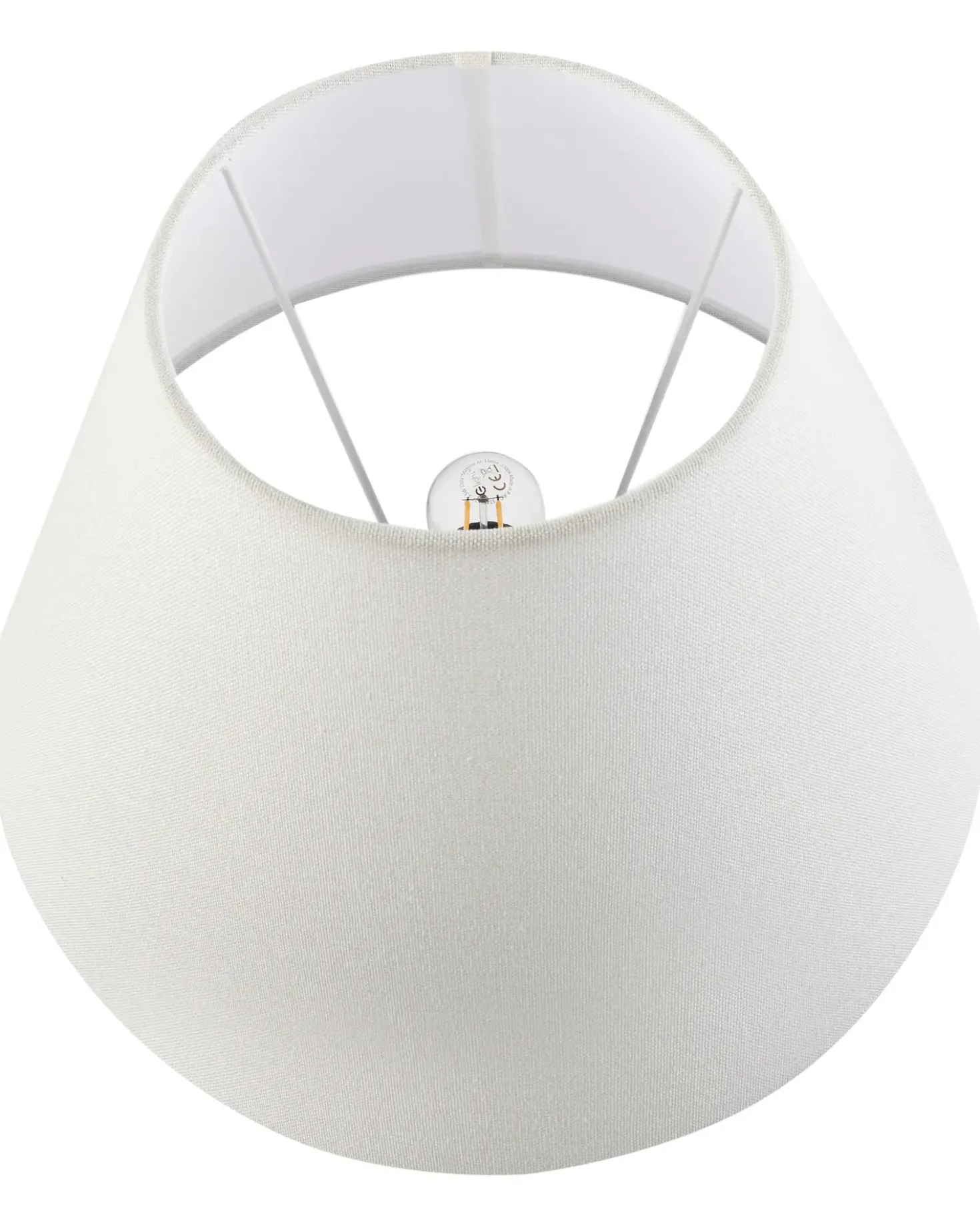 Lampada da tavolo ARUNCA Porcellana Bianco/Blu