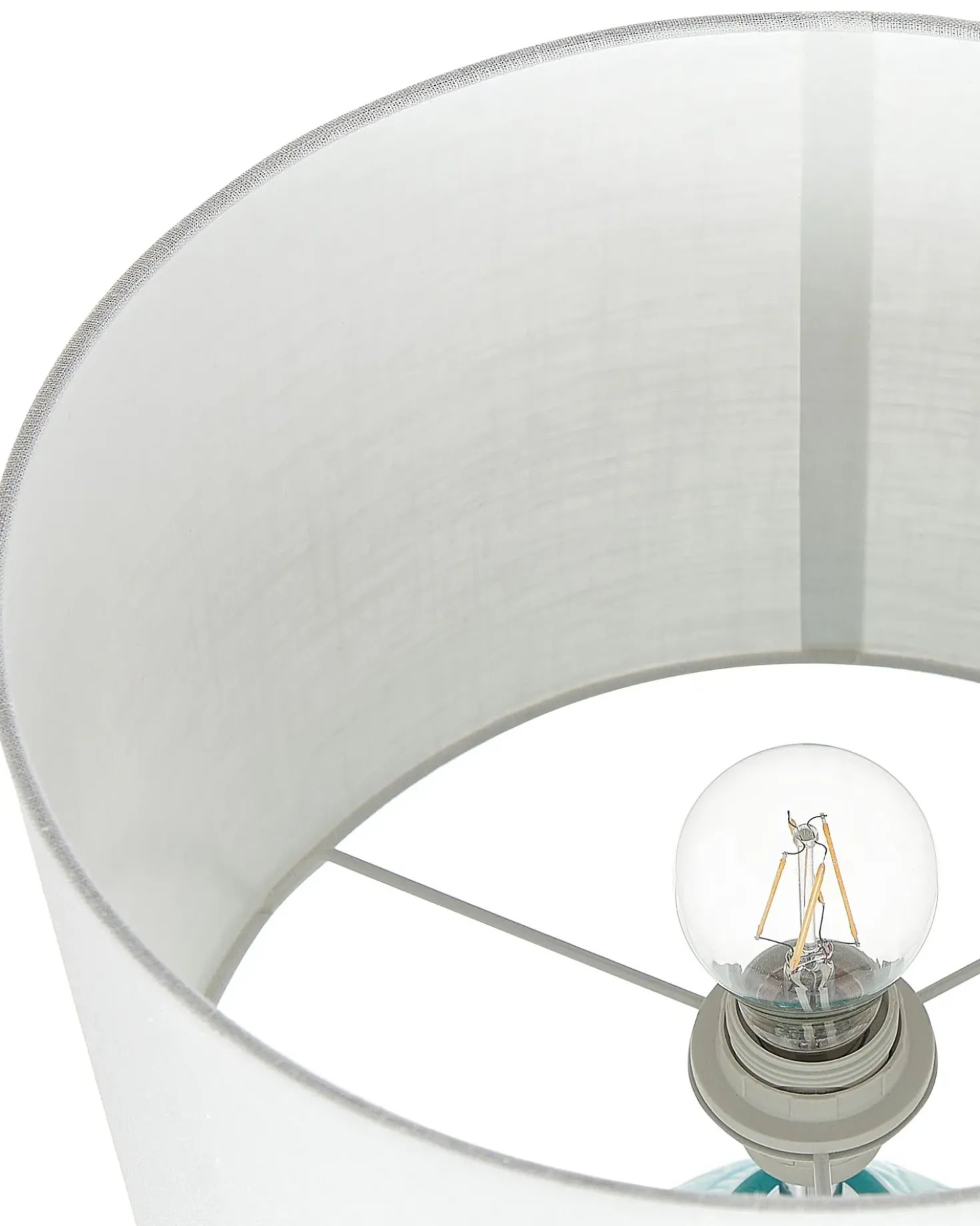 Lampada da tavolo ATABA Ceramica Turchese