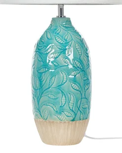Lampada da tavolo ATABA Ceramica Turchese