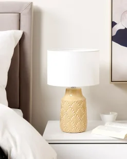 Lampada da tavolo BALAO Ceramica Giallo