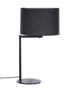 Lampada da tavolo BALDWIN Metallo Nero