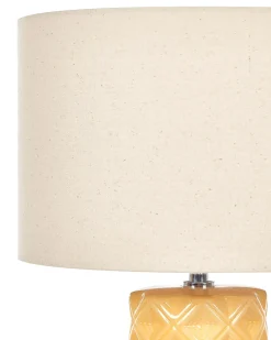 Lampada da tavolo BALONNE Ceramica Giallo