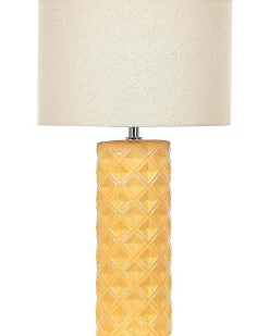 Lampada da tavolo BALONNE Ceramica Giallo